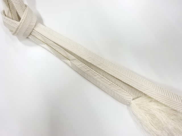 正絹　手組帯締め